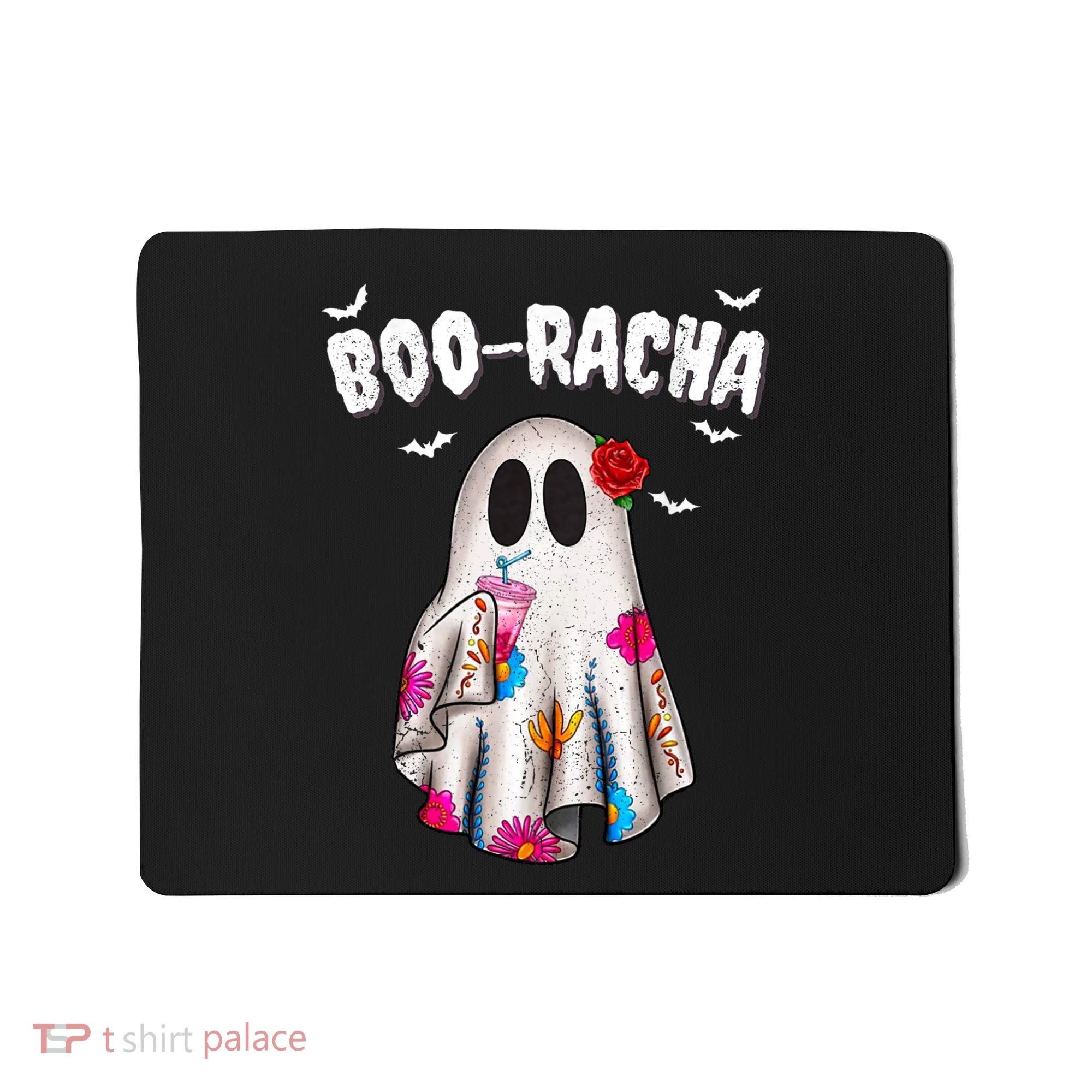 Booracha Funny Halloween Ghost Boo Jee Ghost For Halloween Mousepad