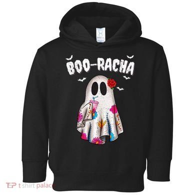 Booracha Funny Halloween Ghost Boo Jee Ghost For Halloween Toddler Hoodie