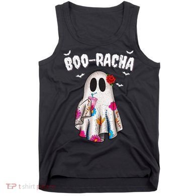 Booracha Funny Halloween Ghost Boo Jee Ghost For Halloween Tank Top