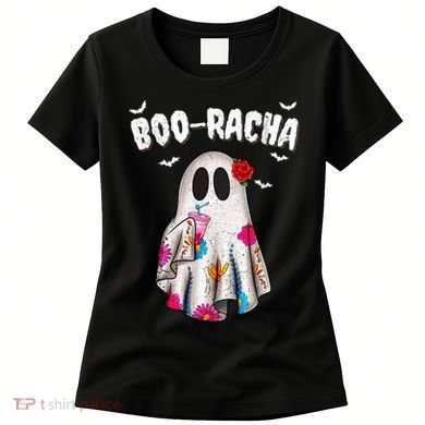 Booracha Funny Halloween Ghost Boo Jee Ghost For Halloween Women's T-Shirt