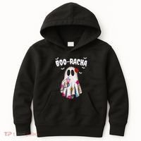 Booracha Funny Halloween Ghost Boo Jee Ghost For Halloween Kids Hoodie thumb 0