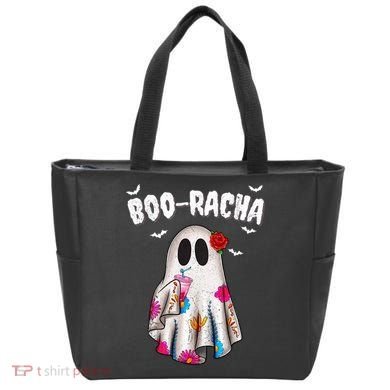 Booracha Funny Halloween Ghost Boo Jee Ghost For Halloween Tote Bag