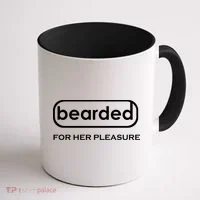 Bearded For Her Pleasure Coffee Mug thumb 1