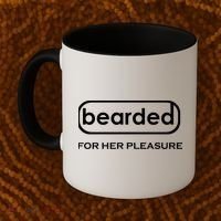 Bearded For Her Pleasure Coffee Mug thumb 2