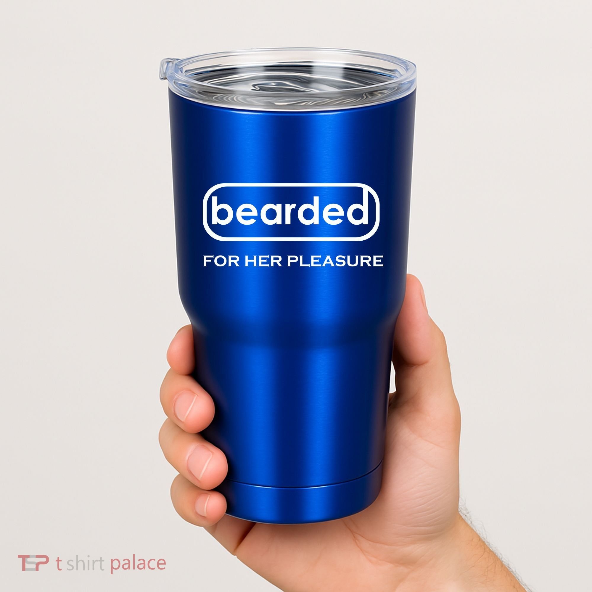 Bearded For Her Pleasure Tumbler