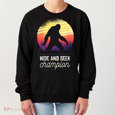 Big Foot Hide And Seek Champion Women's Sweatshirt