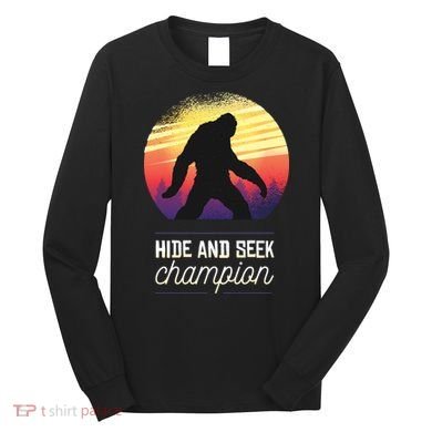 Big Foot Hide And Seek Champion Long Sleeve Shirt
