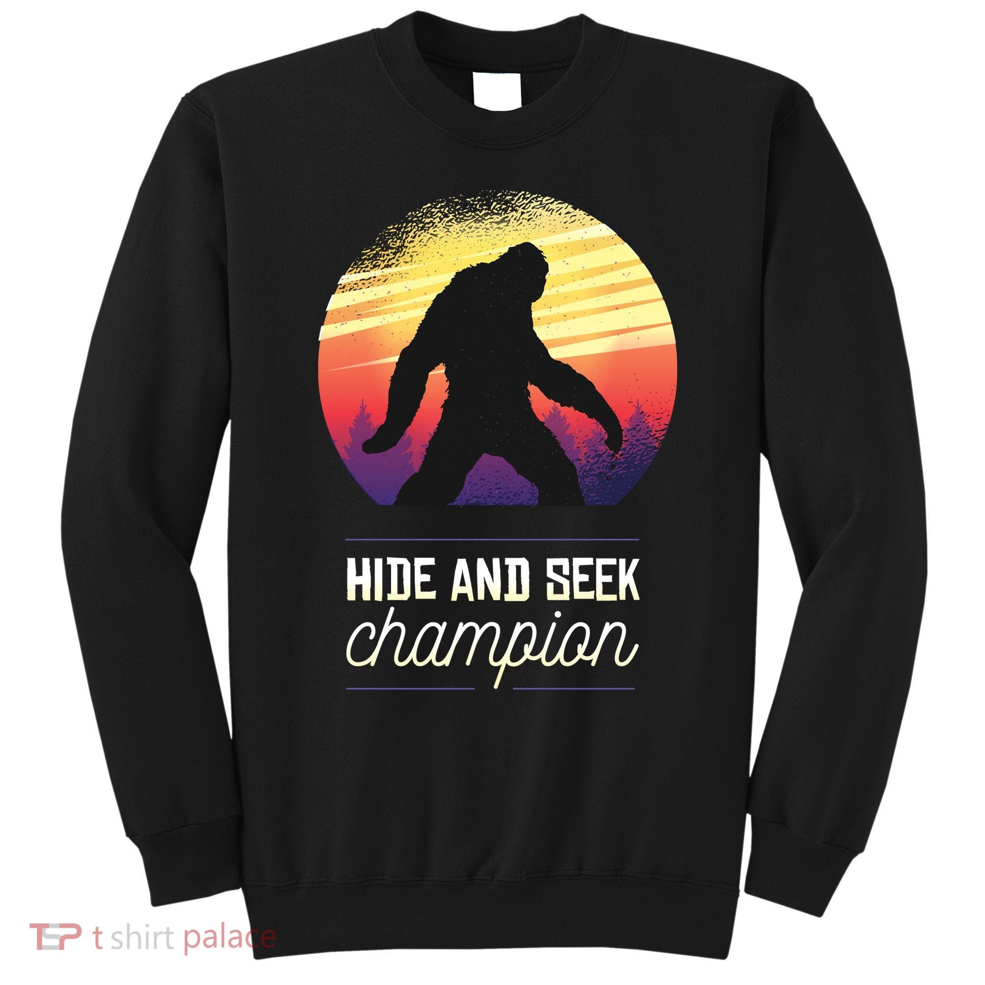 Big Foot Hide And Seek Champion Sweatshirt