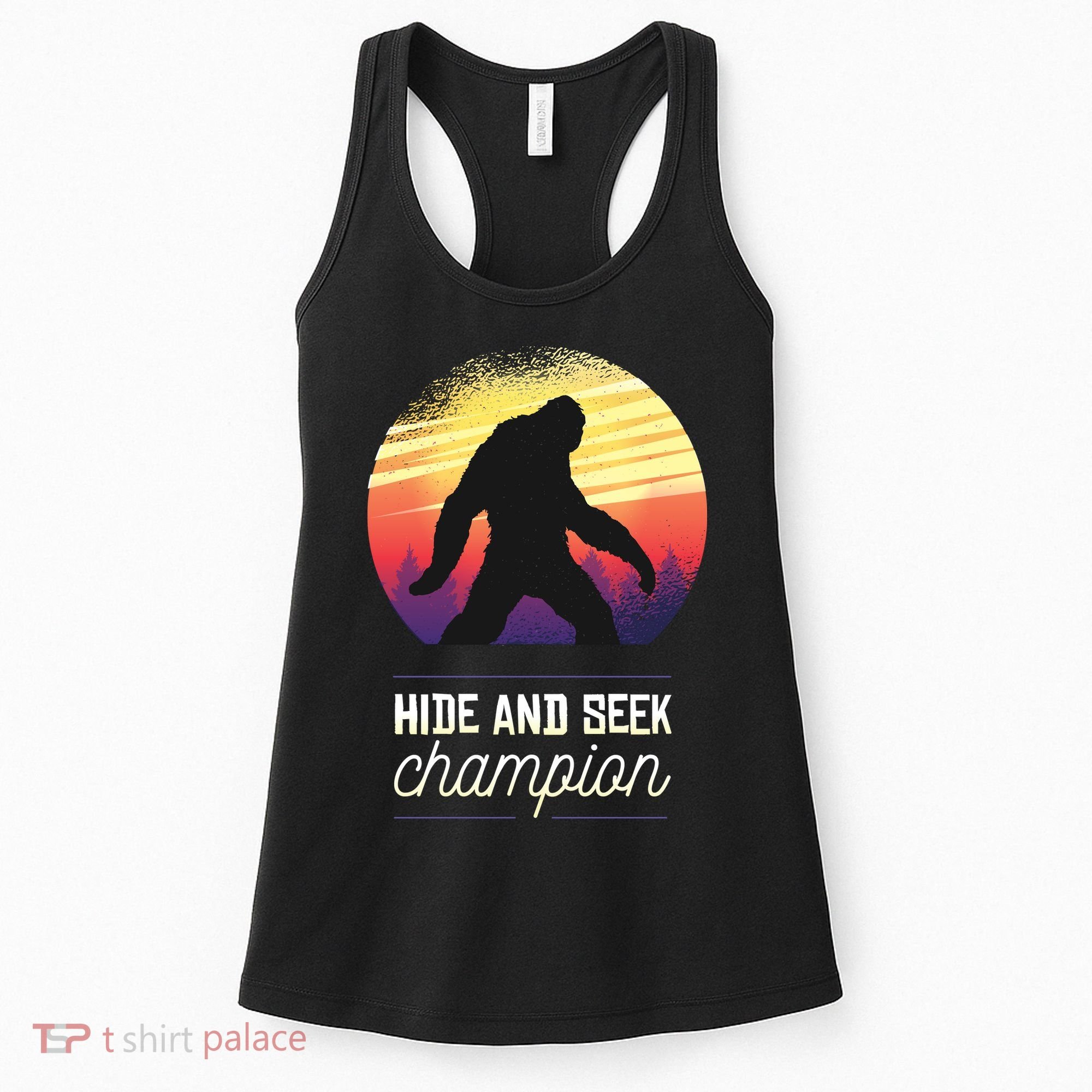 Big Foot Hide And Seek Champion Women's Tank Top