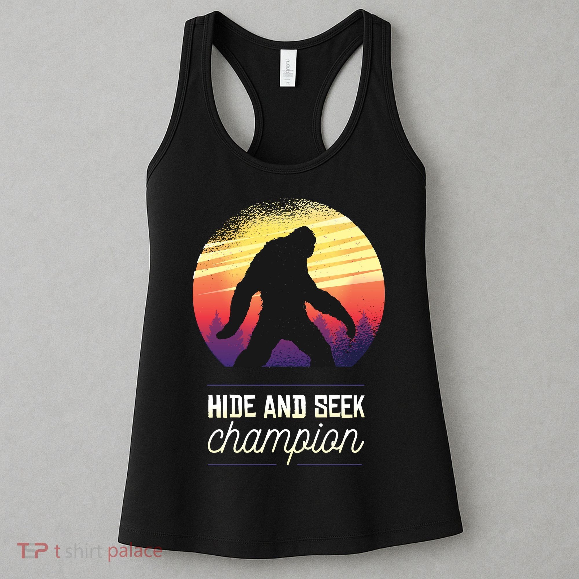 Big Foot Hide And Seek Champion Women's Tank Top