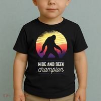 Big Foot Hide And Seek Champion Toddler T-Shirt thumb 2