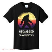 Big Foot Hide And Seek Champion Kids T-Shirt thumb 0