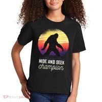 Big Foot Hide And Seek Champion Kids T-Shirt thumb 2