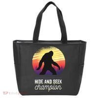 Big Foot Hide And Seek Champion Tote Bag thumb 0