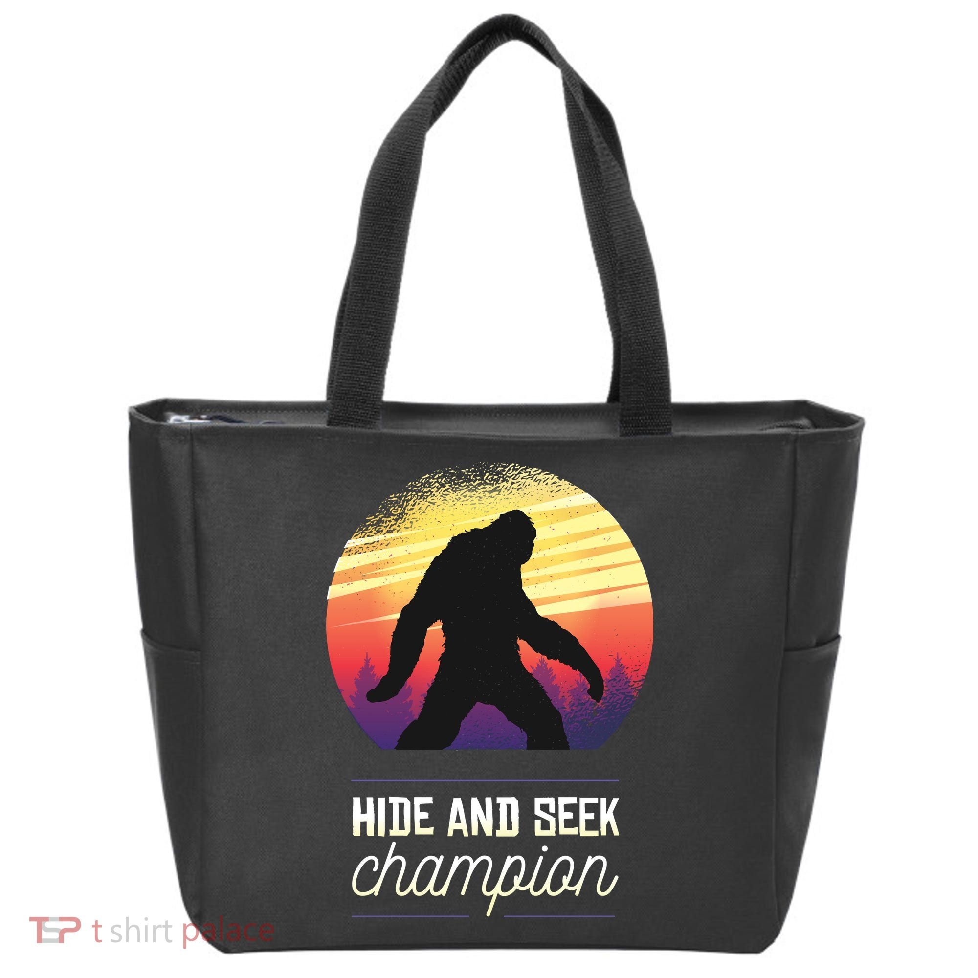 Big Foot Hide And Seek Champion Tote Bag