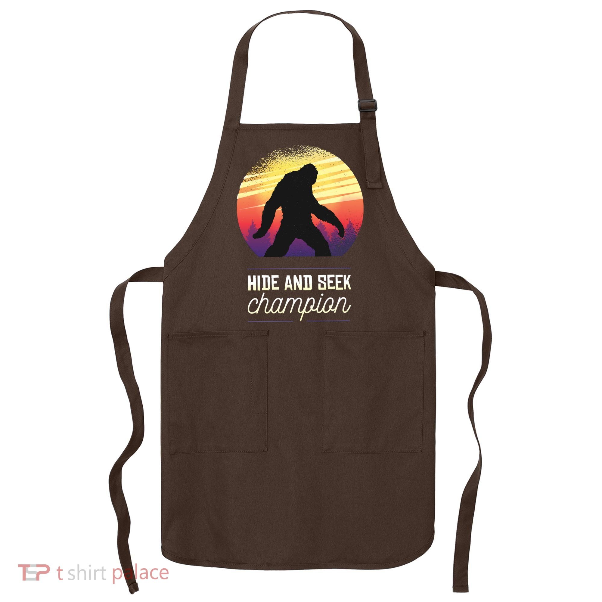 Big Foot Hide And Seek Champion Apron