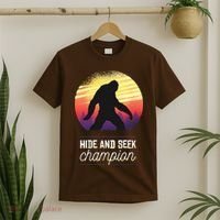 Big Foot Hide And Seek Champion T-Shirt thumb 2