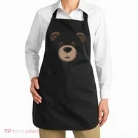Bear Face Halloween Costume Brown Bear Animal Apron thumb 2