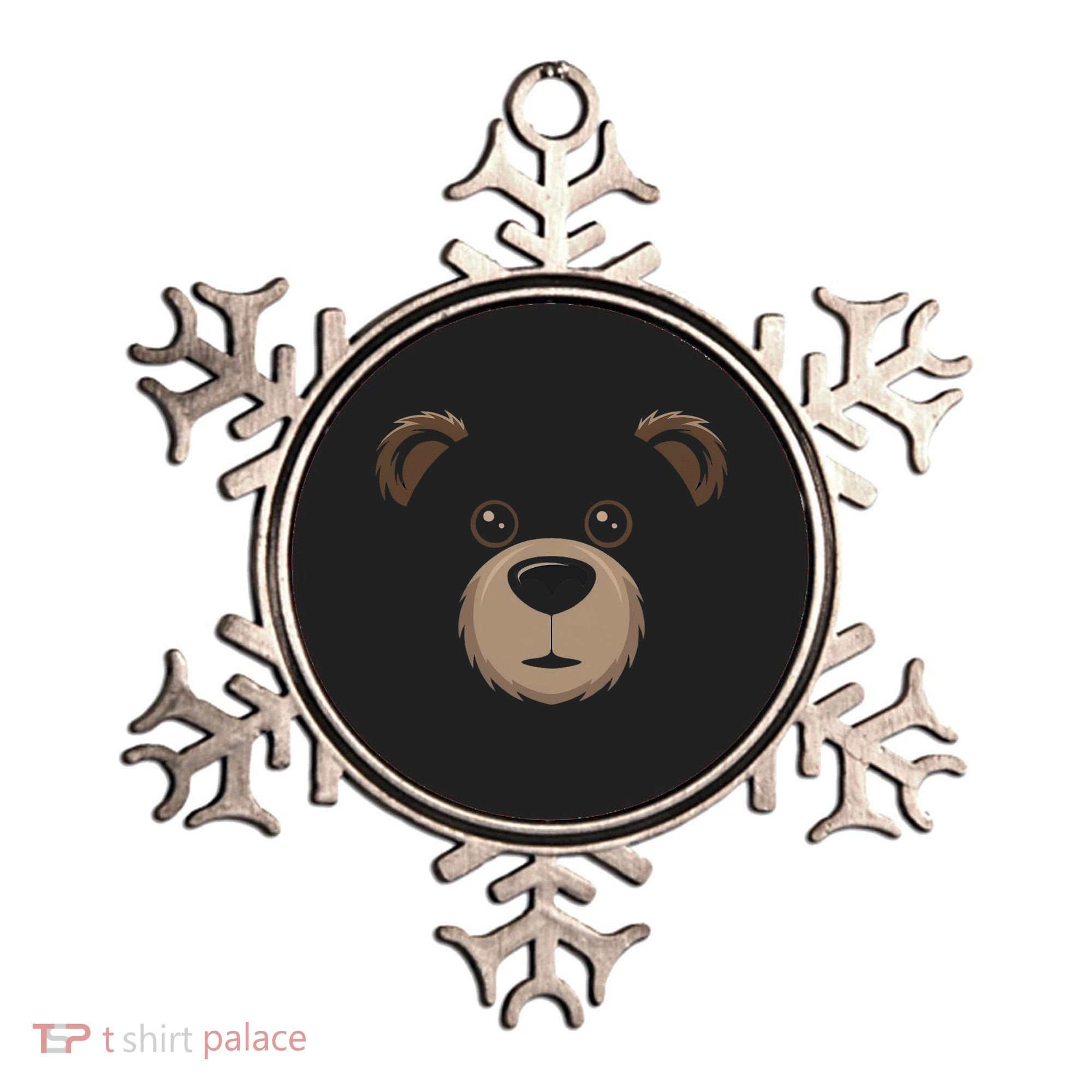 Bear Face Halloween Costume Brown Bear Animal Ornament
