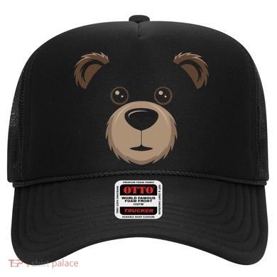 Bear Face Halloween Costume Brown Bear Animal Hat