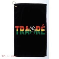 Burkina Faso Ibrahim Traore Golf Towel thumb 0