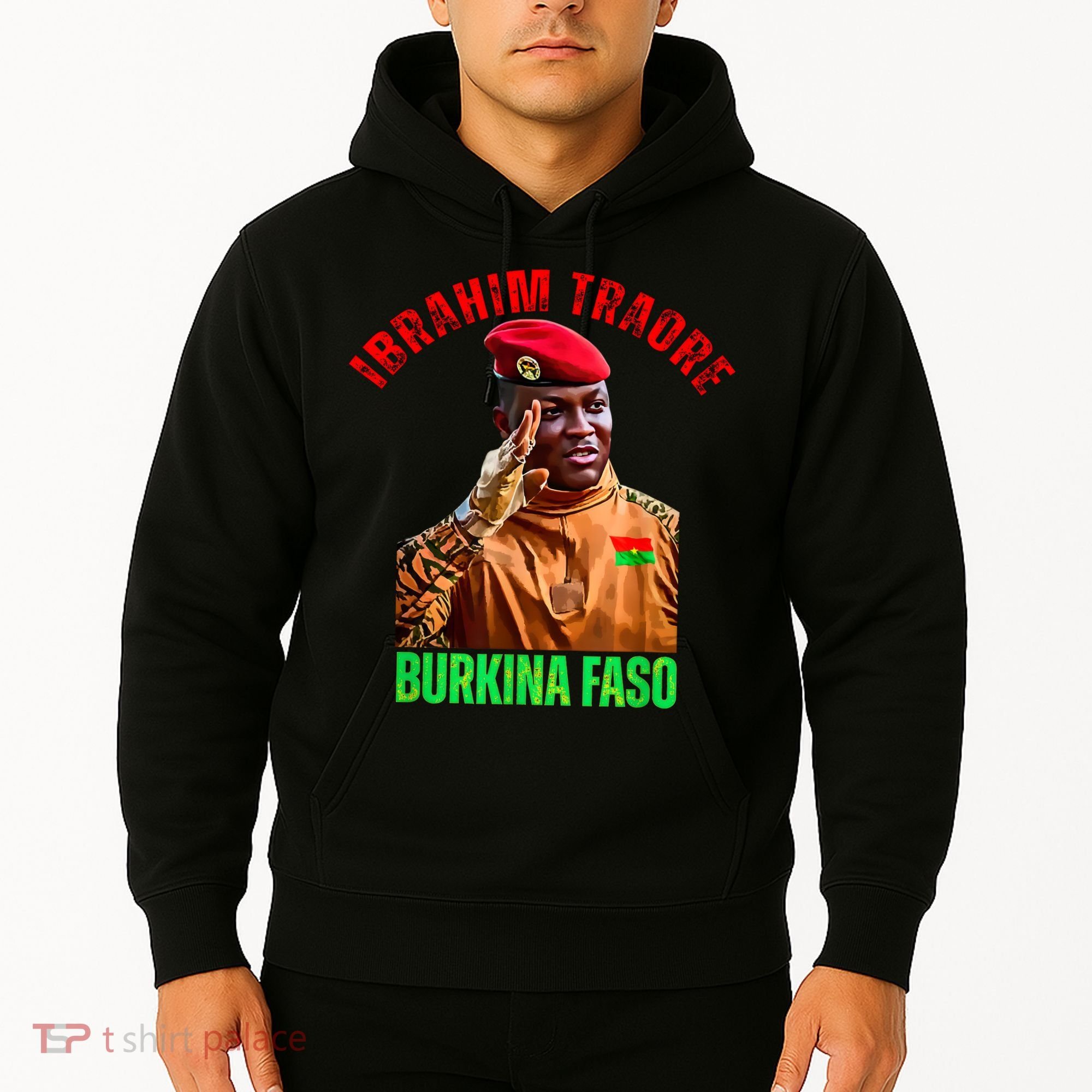 Burkina Faso- Ibrahim Traoré Thomas Sankara Hoodie