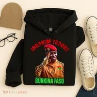 Burkina Faso- Ibrahim Traoré Thomas Sankara Hoodie thumb 4