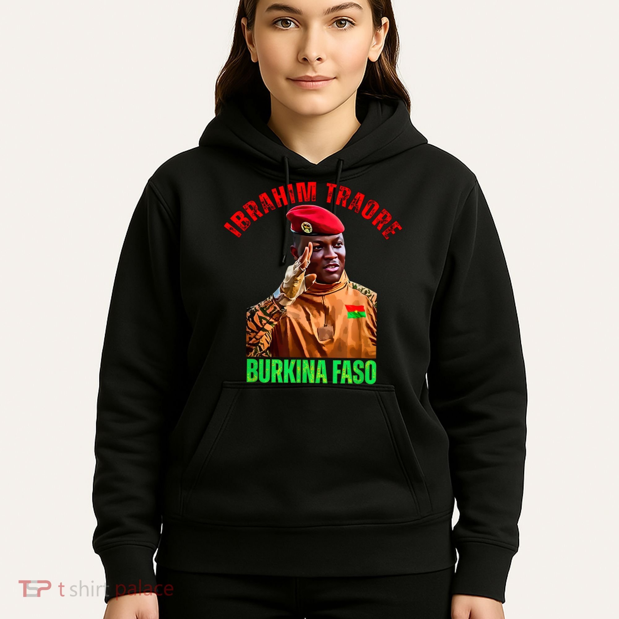 Burkina Faso- Ibrahim Traoré Thomas Sankara Hoodie