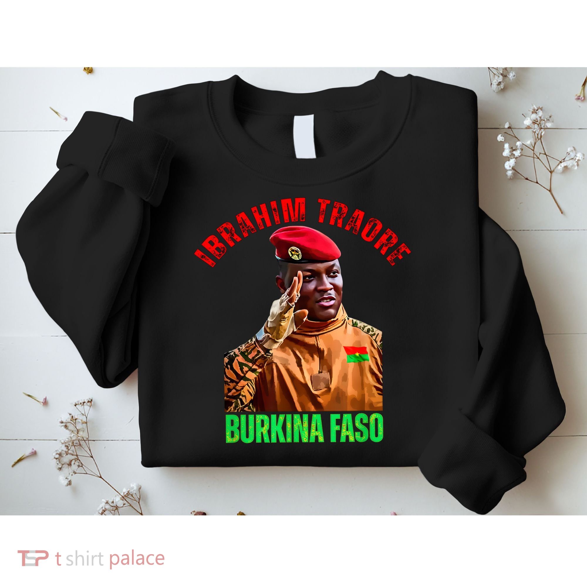 Burkina Faso- Ibrahim Traoré Thomas Sankara Sweatshirt