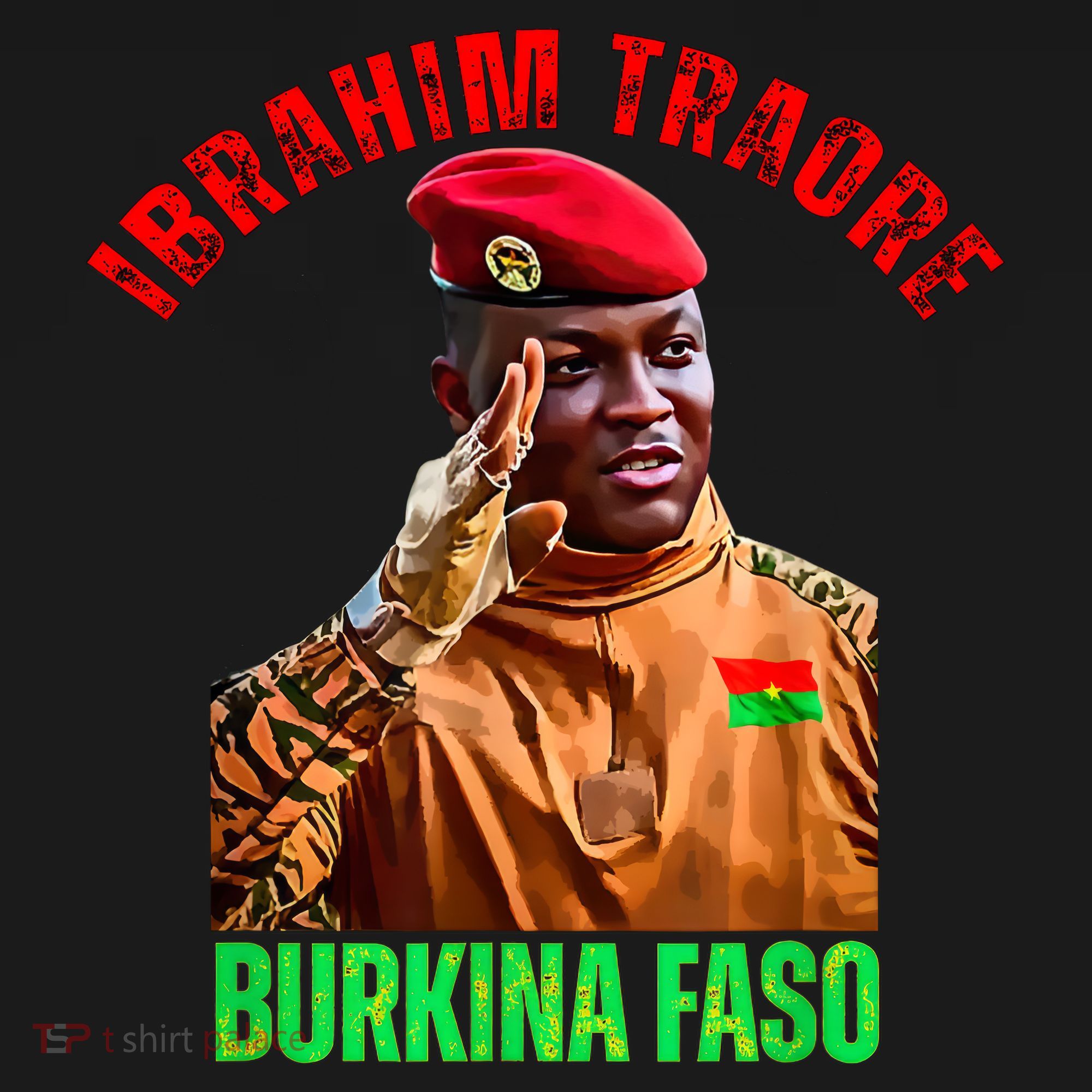 Burkina Faso- Ibrahim Traoré Thomas Sankara T-Shirt