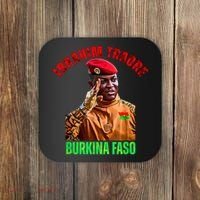 Burkina Faso- Ibrahim Traoré Thomas Sankara Coaster thumb 0
