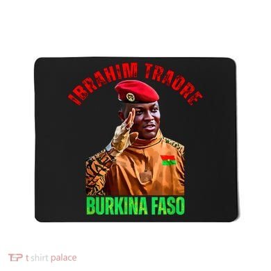 Burkina Faso- Ibrahim Traoré Thomas Sankara Mousepad