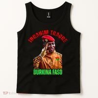 Burkina Faso- Ibrahim Traoré Thomas Sankara Tank Top thumb 2