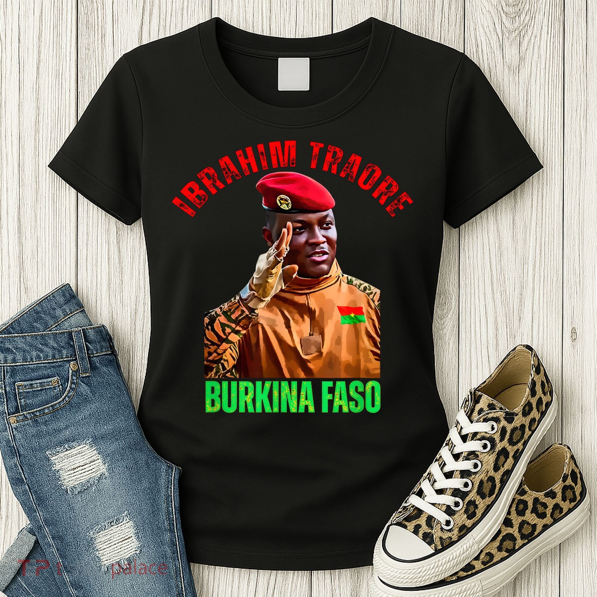 Burkina Faso- Ibrahim Traoré Thomas Sankara Women's T-Shirt