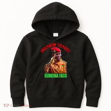 Burkina Faso- Ibrahim Traoré Thomas Sankara Kids Hoodie