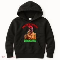 Burkina Faso- Ibrahim Traoré Thomas Sankara Kids Hoodie thumb 0