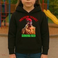 Burkina Faso- Ibrahim Traoré Thomas Sankara Kids Hoodie thumb 3