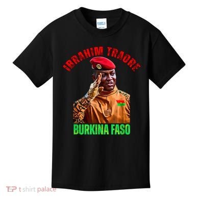 Burkina Faso- Ibrahim Traoré Thomas Sankara Kids T-Shirt