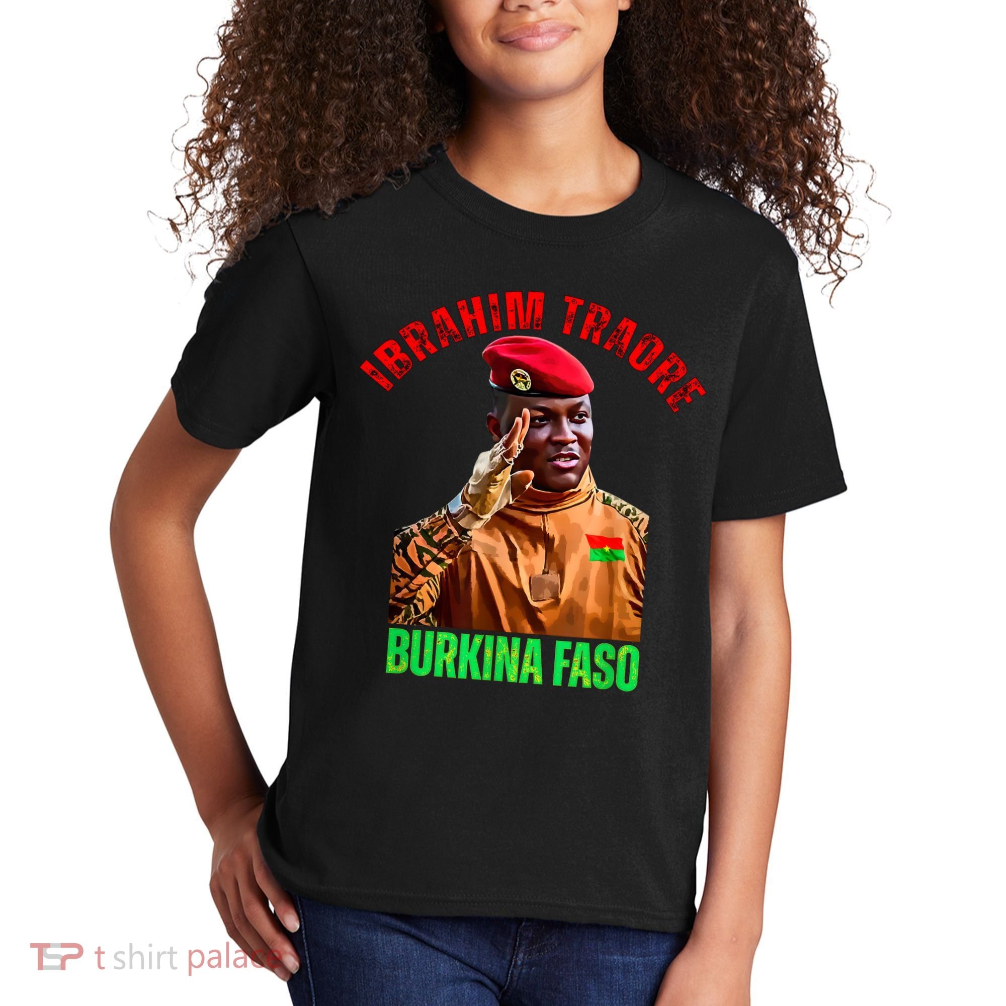 Burkina Faso- Ibrahim Traoré Thomas Sankara Kids T-Shirt