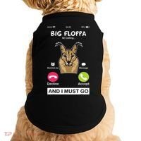Big Floppa Is Calling Caracal Big Cat Floopa Memes Doggie Tank thumb 0