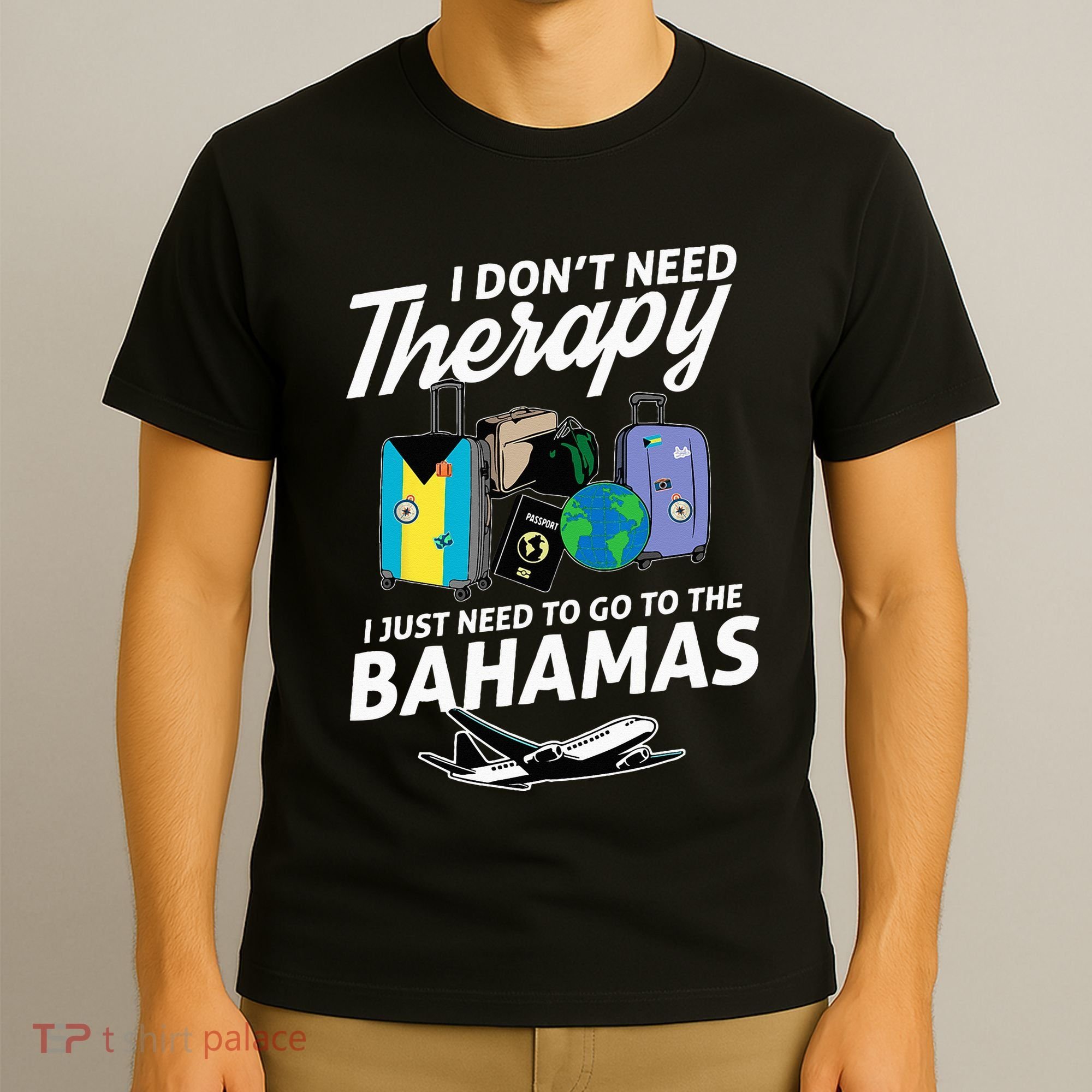 Bahamas Flag I Bahamas Flag I Vacation I Bahamas T-Shirt
