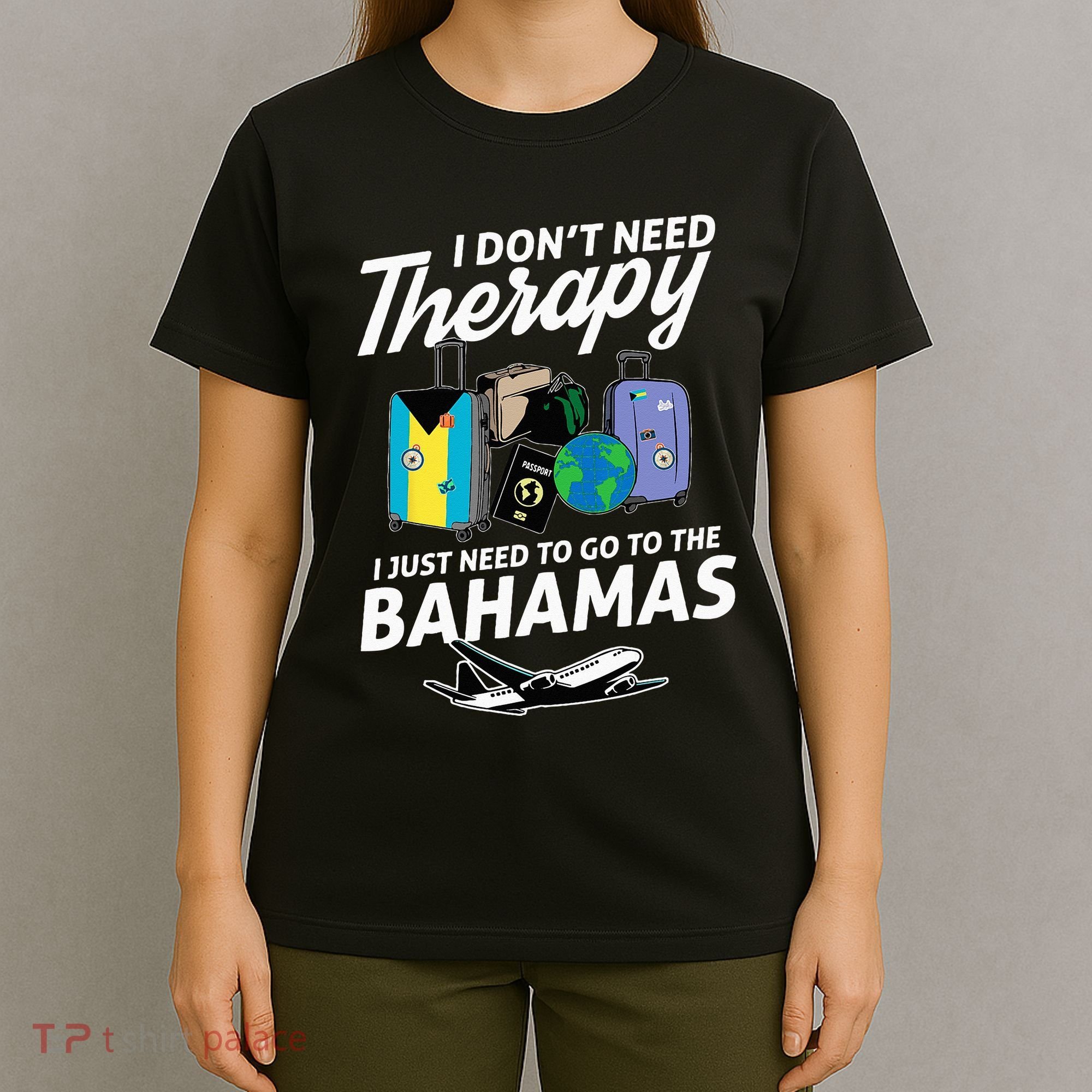 Bahamas Flag I Bahamas Flag I Vacation I Bahamas T-Shirt