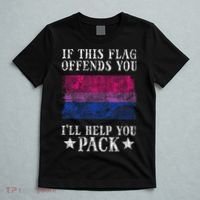 Bisexual Flag If This Offends You Bi Pride Lgbtq T-Shirt thumb 5