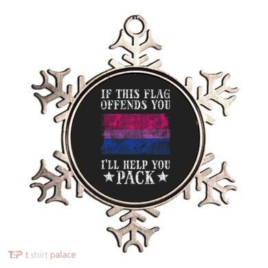 Bisexual Flag If This Offends You Bi Pride Lgbtq Ornament
