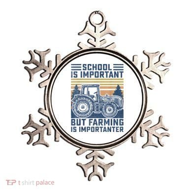 But Farming Is Importanter Farmer Tractor Funny Farm Boys Ornament