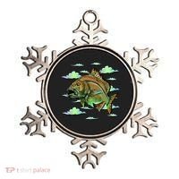 Bass Fishing Illustration River Hook Ornament thumb 0