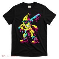 Banana Funny Ice Cream Drip T-Shirt thumb 0