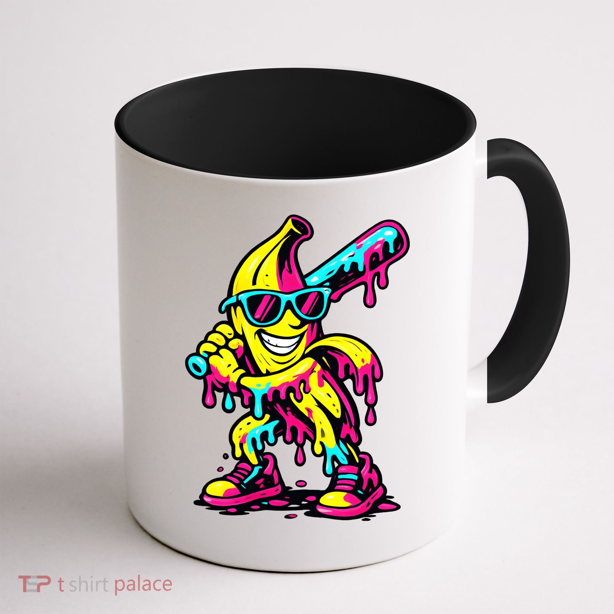 Banana Funny Ice Cream Drip Coffee Mug