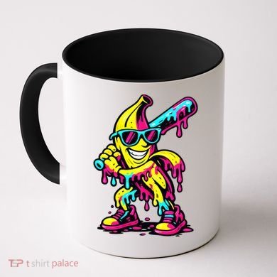 Banana Funny Ice Cream Drip Coffee Mug