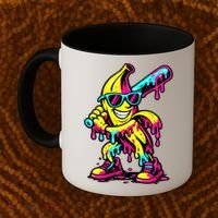 Banana Funny Ice Cream Drip Coffee Mug thumb 2